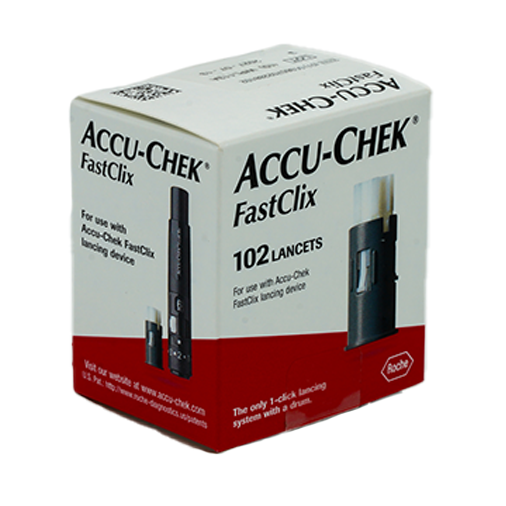 Accu-Chek FastClix Lancets 102 Count