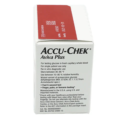 Accu-Chek Aviva Plus Test Strips 100 Count